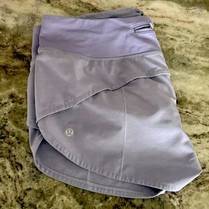 Lilac lululemon shorts